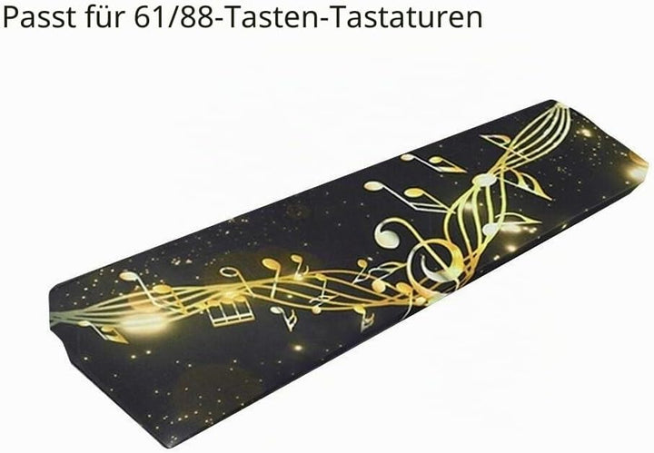 QEES Tastaturabdeckung für 61 und 88 Tasten, staubdichte Klaviertastenabdeckung, elektronischer Tast