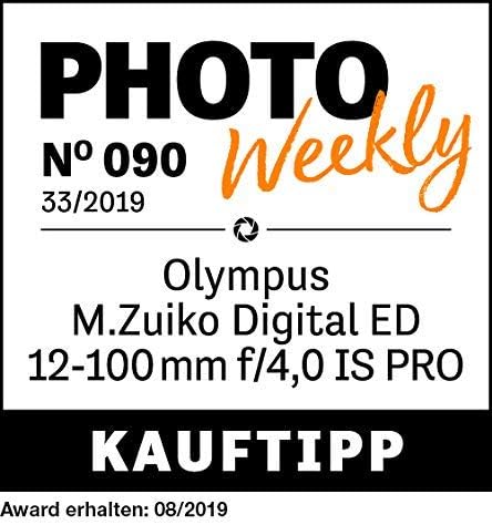 Olympus M. Zuiko Digital ED 12-100mm F4 IS Pro Objektiv, geeignet für alle MFT-Kameras (Olympus OM-D
