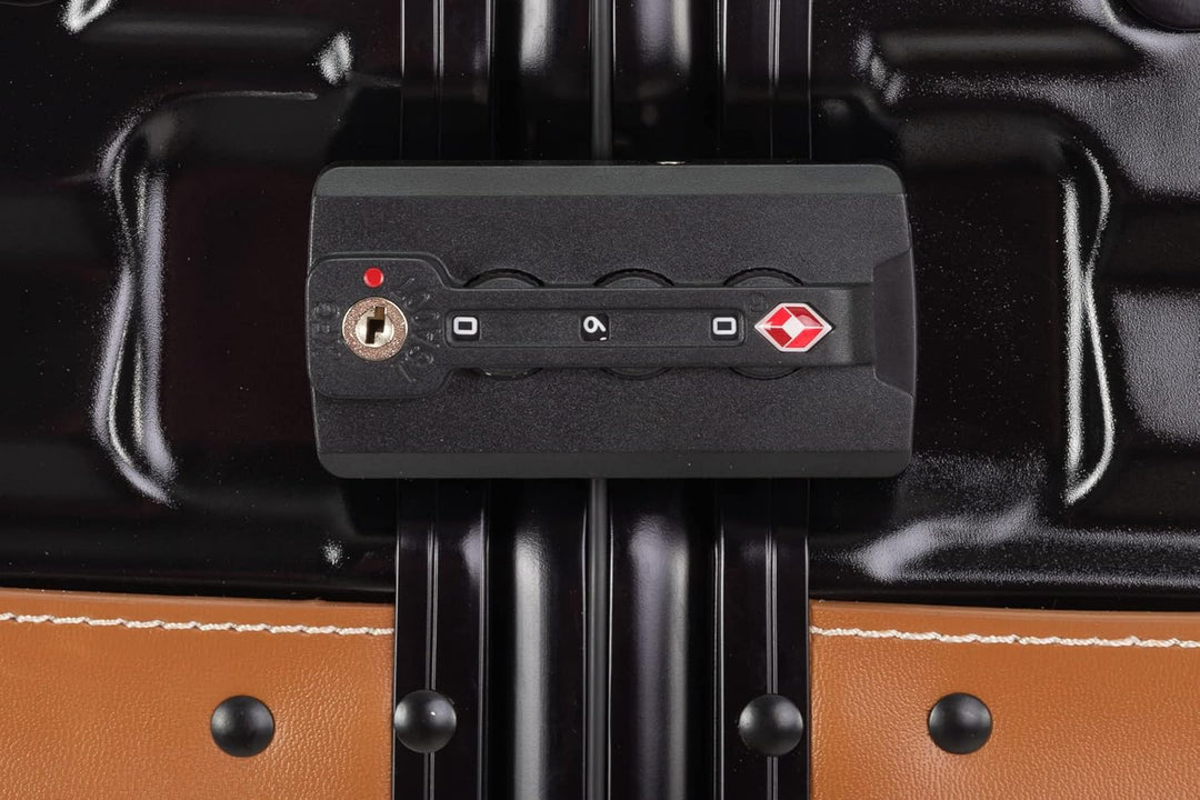 Travelhouse Paris Bordtrolley Bordkoffer Reisekoffer Koffer Trolley S 2X integriertes TSA Schloss 36