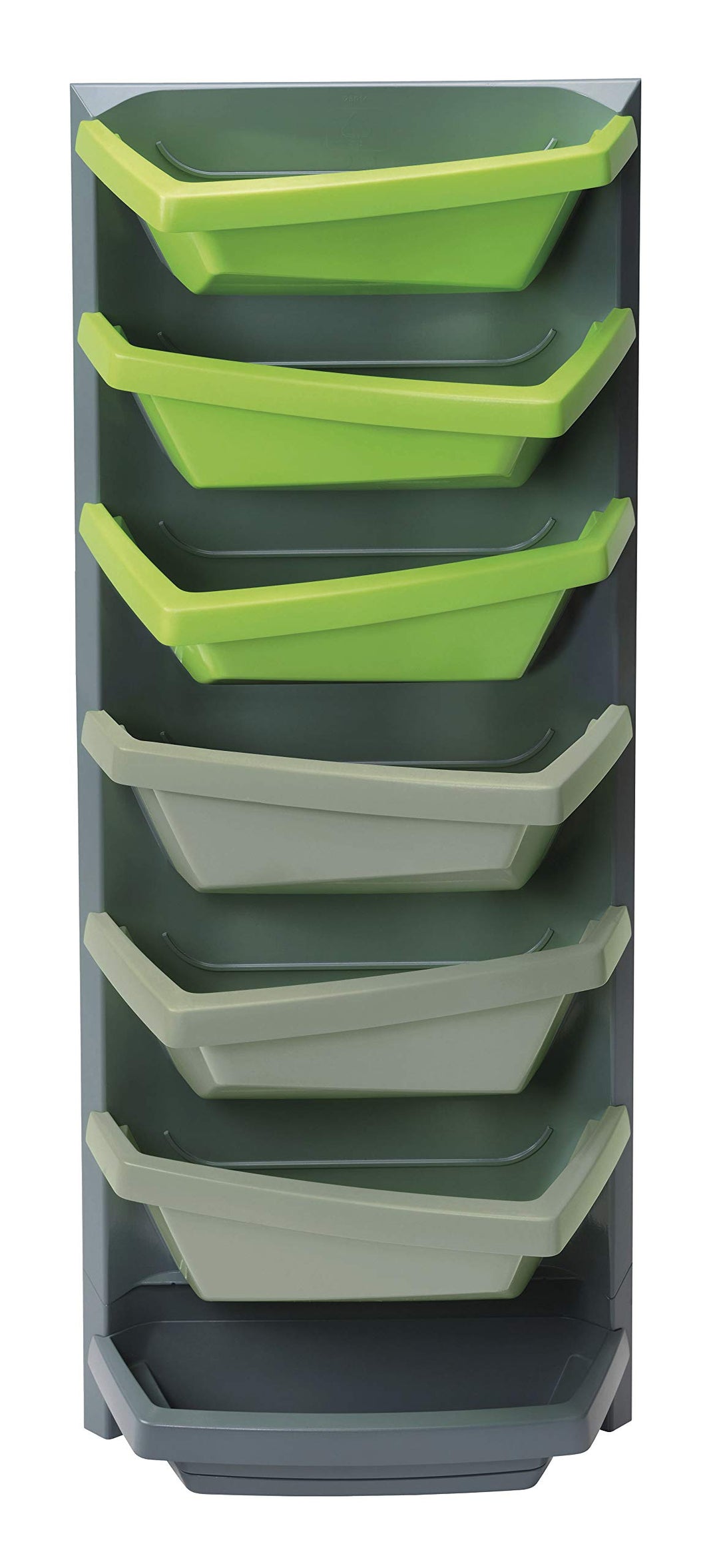 Juwel Vertical Garden Aufbauelement titan / limette (mit 3 Pflanzschalen, wasserdichte Rückwand, für