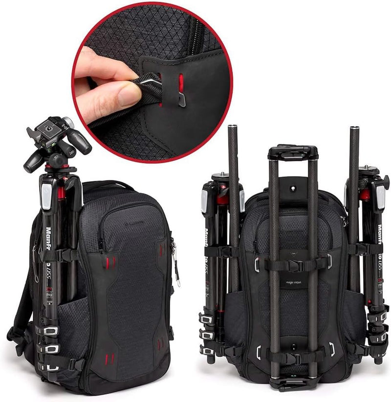 Manfrotto PRO Light Flexloader L, Profi-Rucksack für Kameras, Erweiterbare Tasche für 3-Achsen-Gimba