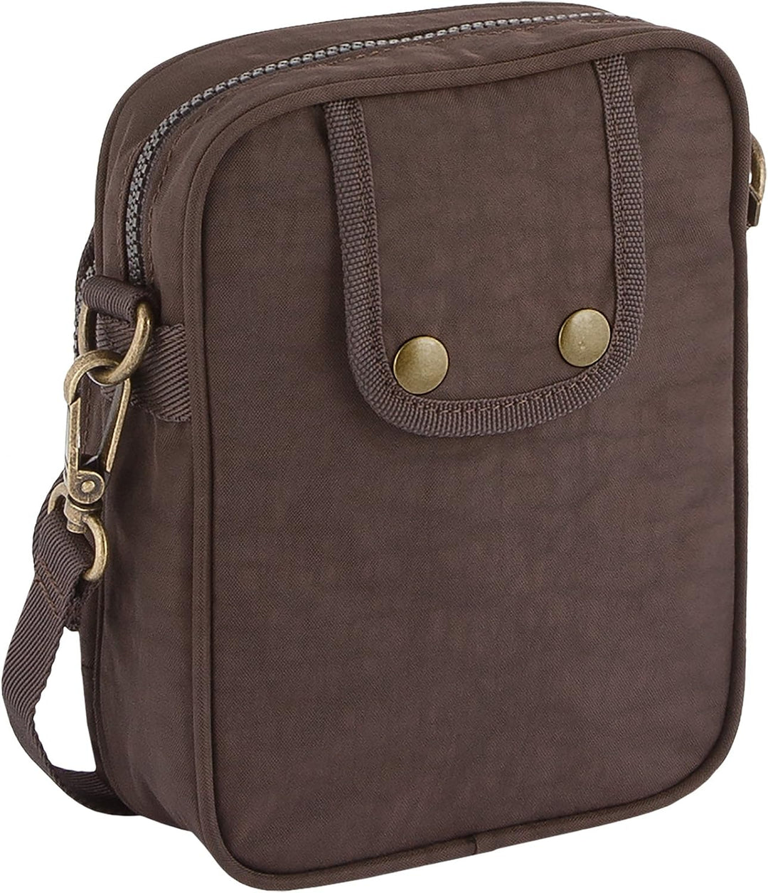 camel active bags Journey Herren Umhängetasche Crossbody Bag Klein 16 x 8 x 21,5 Beige, 16 x 8 x 21,