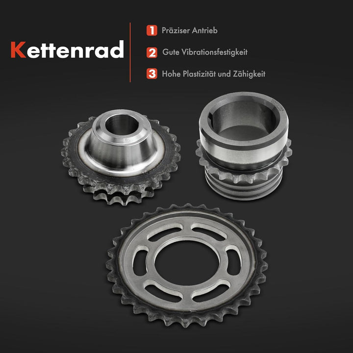 Steuerkettensatz für 1er E87 118d 120d 3er E46 E90 E91 318d 320d 5er E60 E61 520d 2.0L 2001-2012 112