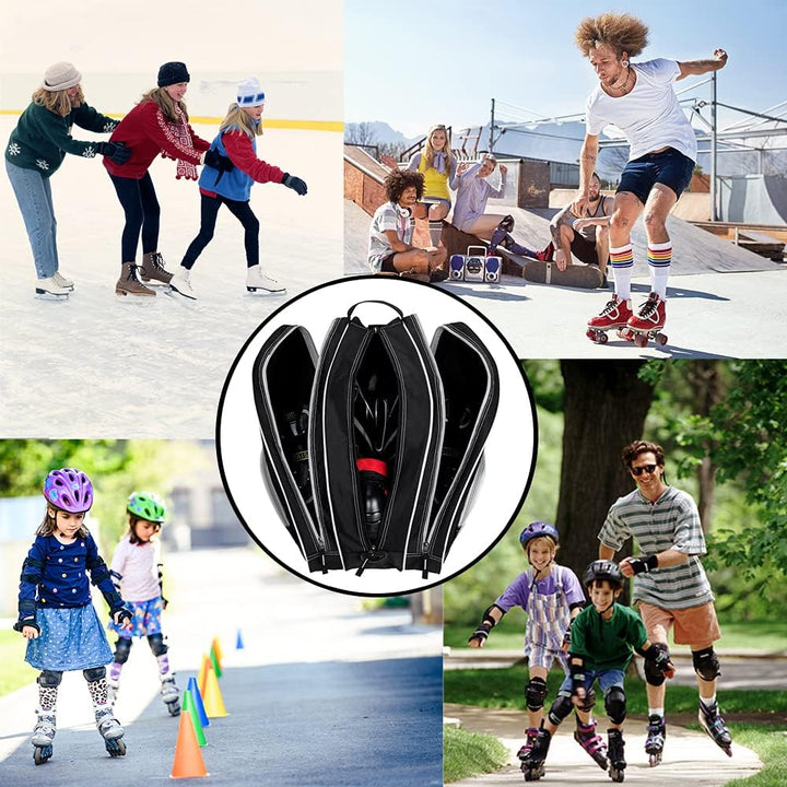 Inliner Tasche, Skischuhtasche Kinder, Rollschuhe Tasche, Tasche für Inliner, Eislauf Inliner Tasche