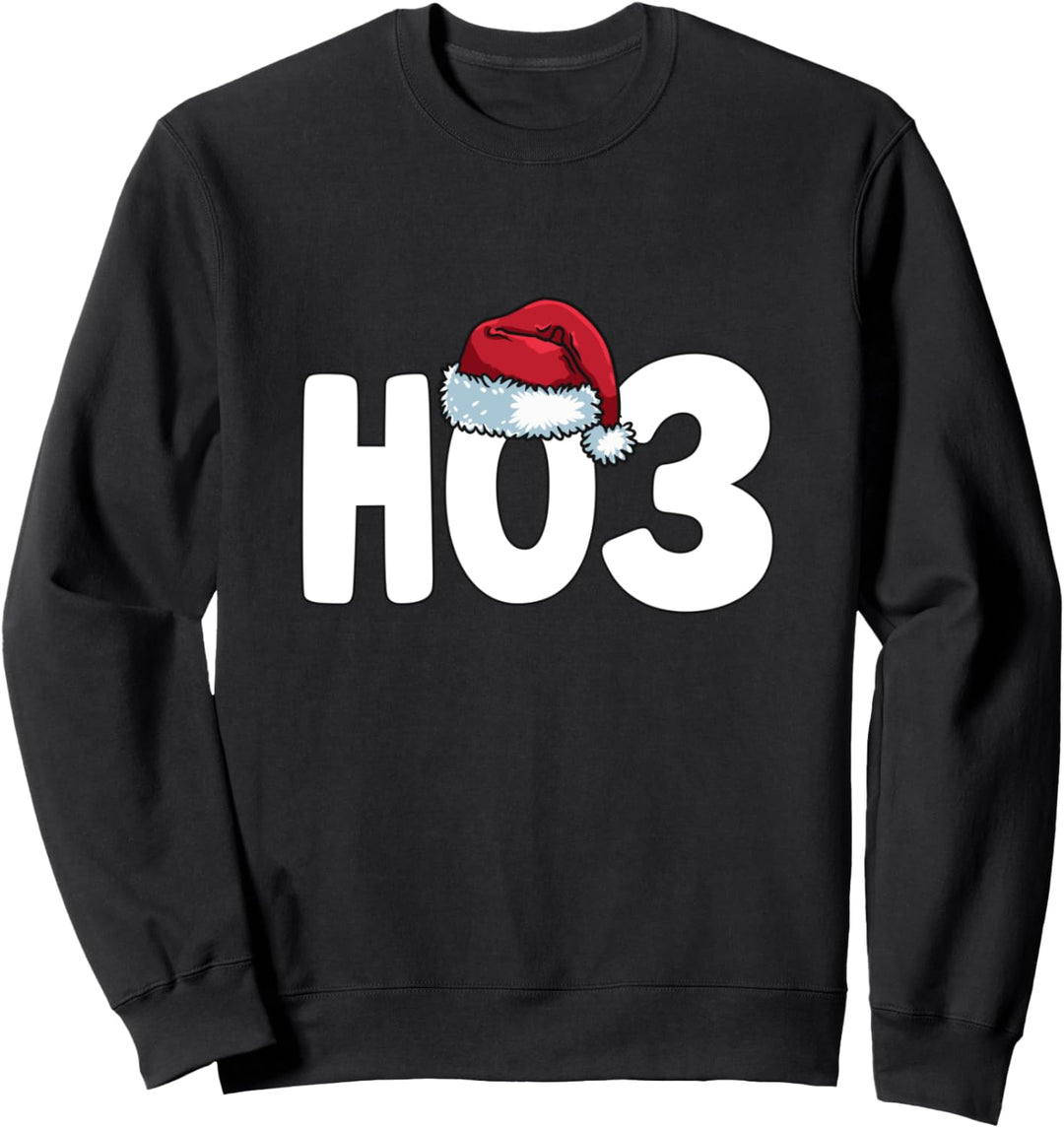 Lustiges Hässliches Weihnacht Ugly Christmas Ho3 HoHoHo Sweatshirt