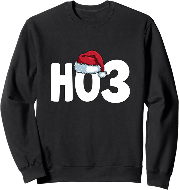 Lustiges Hässliches Weihnacht Ugly Christmas Ho3 HoHoHo Sweatshirt