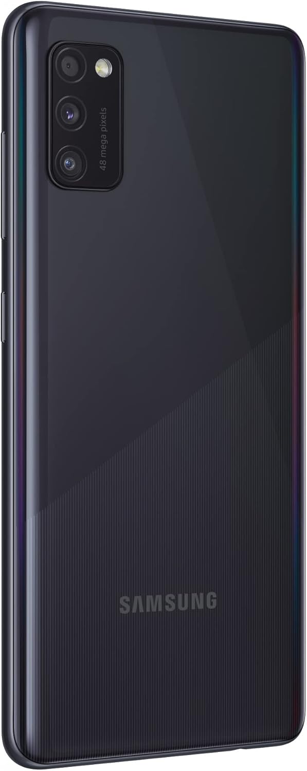 Samsung GALAXY A41 Smartphone Schwarz Dual-SIM 64GB Android 10.0 A415F, Schwarz, SM-A415FZKDEUB Deut