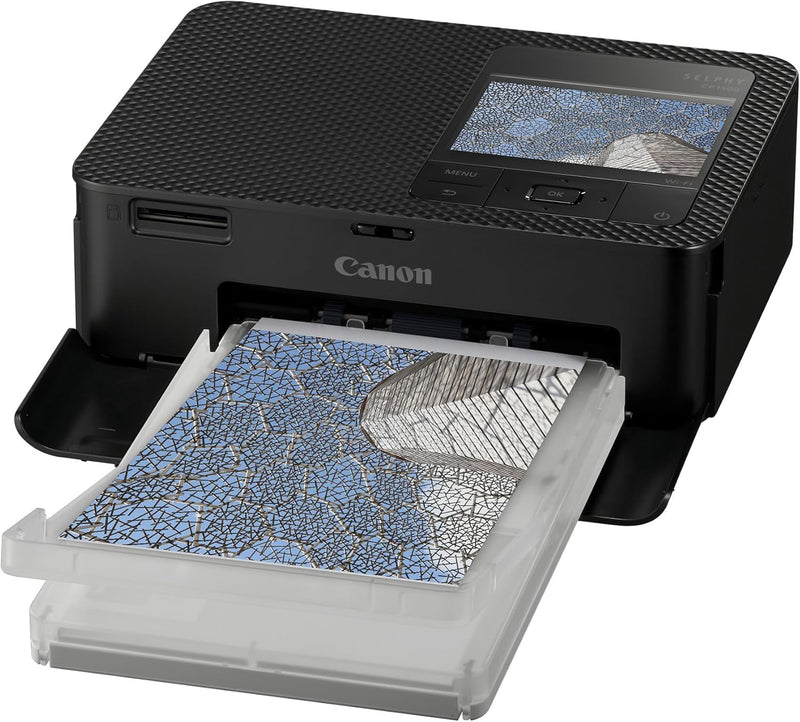 Canon SELPHY CP1500 Mini Fotodrucker mobil tragbar unterwegs (bis Postkartengrösse 10x15cm, WLAN, ka