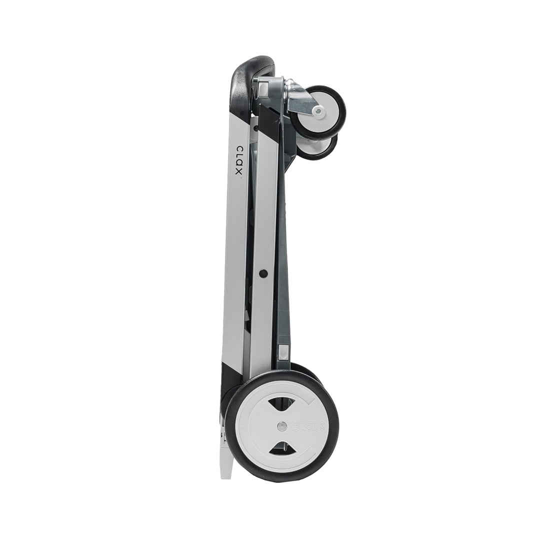 CLAX® Multifunktionaler Faltwagen | mobiler Klappwagen | Einkaufswagen mit Aufbewahrungskiste | Plat