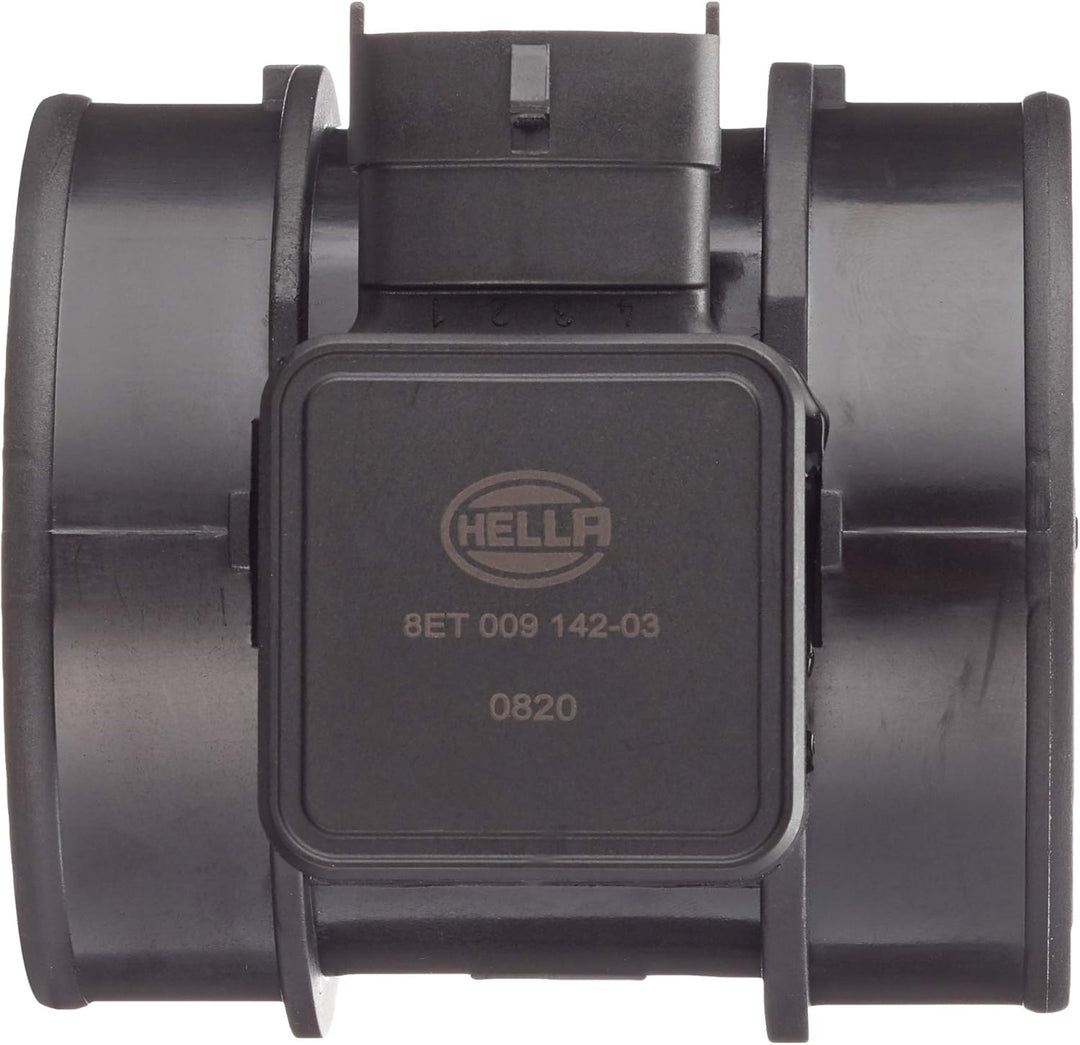 HELLA 8ET 009 142-031 Luftmassenmesser - Rohrstutzen & 5DA 358 000-041 Zündspule - 12V - 5-polig - B