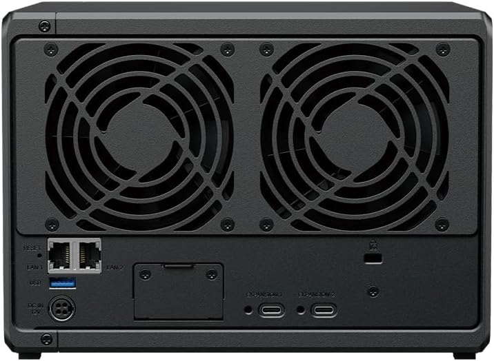 Synology Diskstation NAS DS1525+ 20TB (Synology HAT3300-4T) 5 Bay Plus Serie mit Ryzen R1600, 8GB Ra
