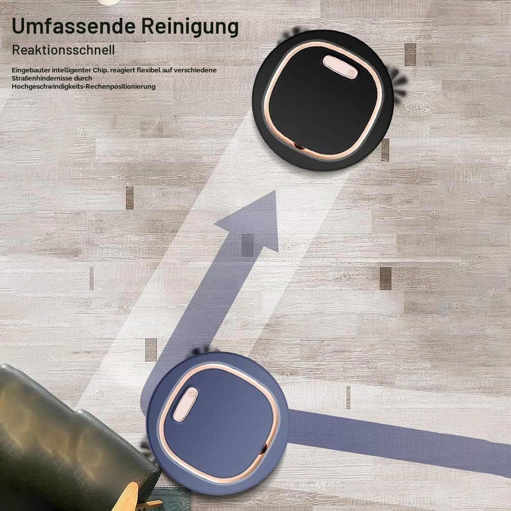 Tnfeeon Staubsauger, Leistungsstarker Saugroboter-Staubsauger 3-in-1 Automatisch Sicher für den Heim