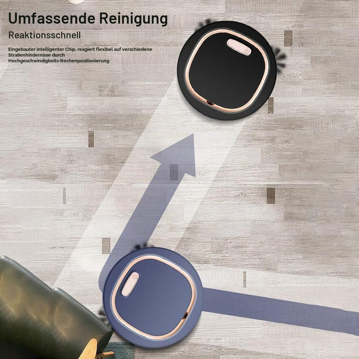 Tnfeeon Staubsauger, Leistungsstarker Saugroboter-Staubsauger 3-in-1 Automatisch Sicher für den Heim