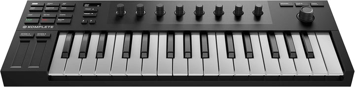 Native Instruments Komplete Kontrol M32 Tastatur-Controller Schwarz & M-Audio SP-2 - Universal Susta