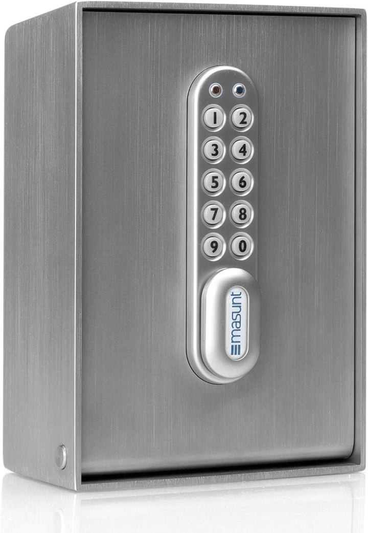 masunt Schlüsseltresor 2120 E Code | Innovative Online-Codevergabe aus der Ferne | elektronischer Sc