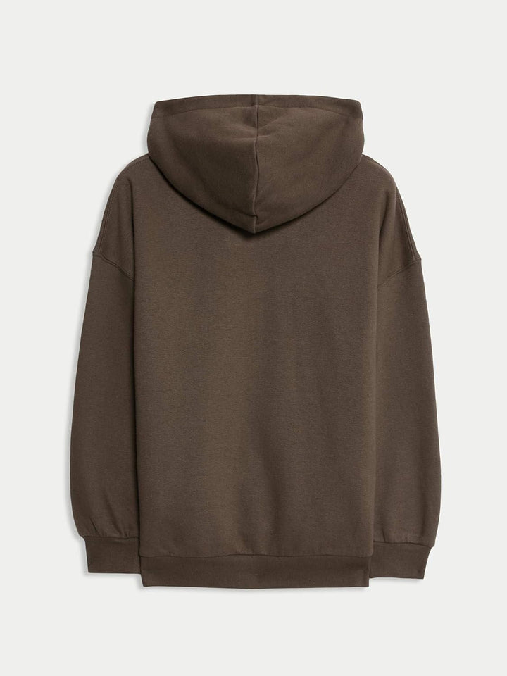 Marks & Spencer Hoodie Mit Hohem Baumwollanteil (6–16 J.) 122 Chocolate, 122 Chocolate