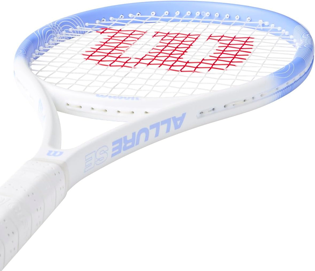 Wilson Allure SE Vorbespannter Graphit-Tennisschläger, Mit Parallelbohrung für konsistente Reaktion