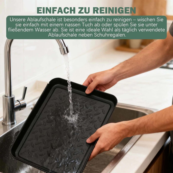 Schuhabtropfschale, Schuhablage Klein, Abtropfschale für Schuhe, Schuh Abtropfschalen mit erhöhtem R