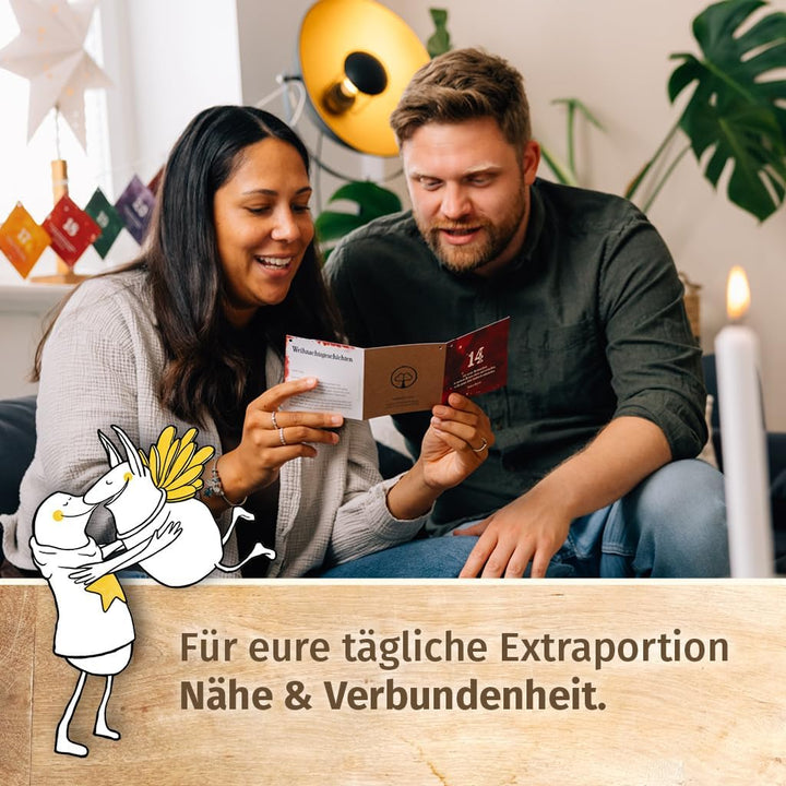 Paarzeit Adventskalender 2025 für Paare – 24 Erlebnisse für echte Verbundenheit, Geschenk für Erwach
