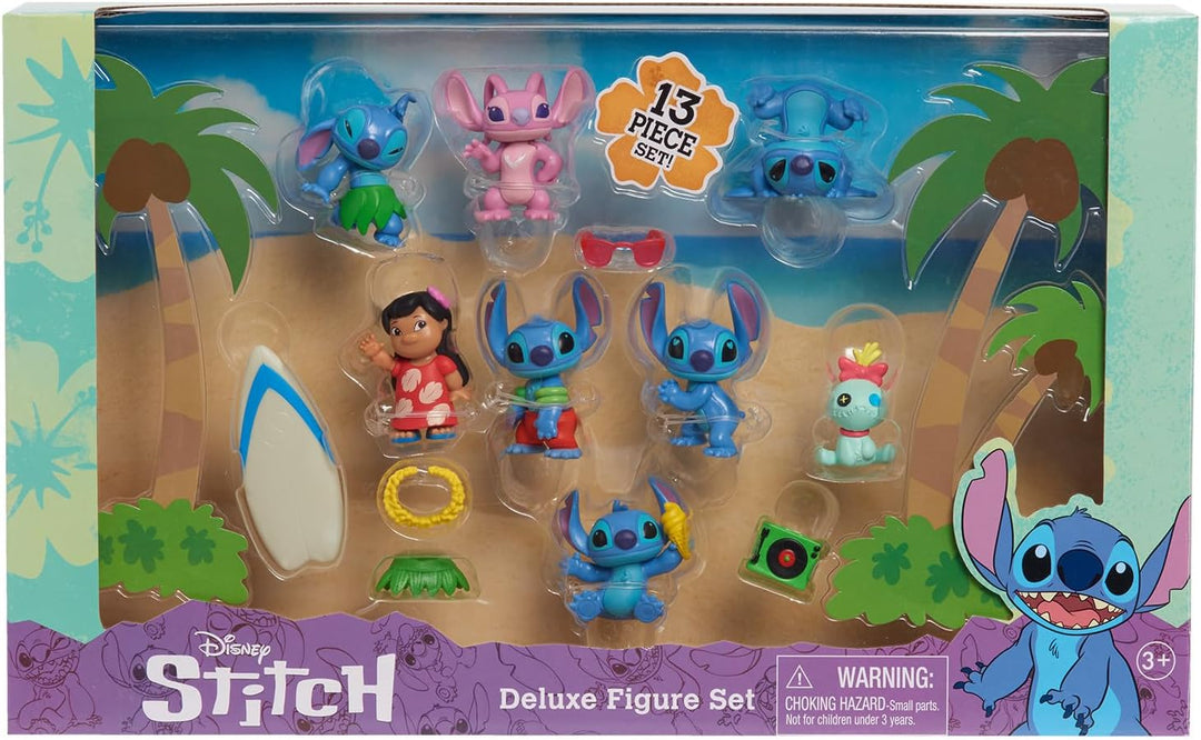 Stitch 46259 Lilo Deluxe Figure Set, Multi-Color