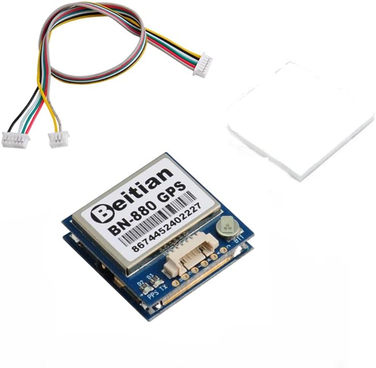 Geekstory BN-880 GPS-Modul U8 mit Blitz HMC5883 Kompass + GPS Aktive Antenne Unterstützung GPS Glona