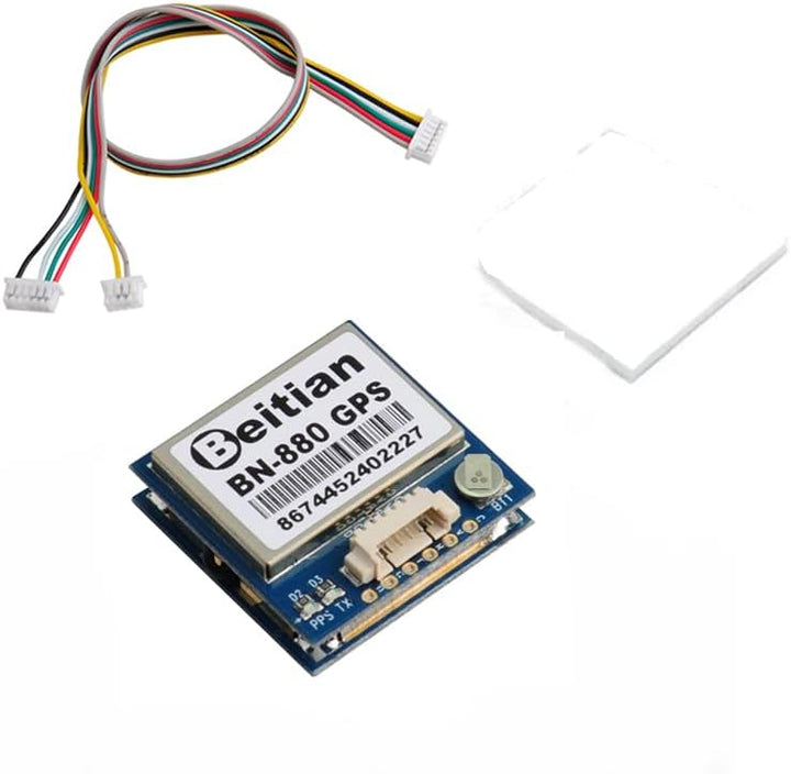 Geekstory BN-880 GPS-Modul U8 mit Blitz HMC5883 Kompass + GPS Aktive Antenne Unterstützung GPS Glona