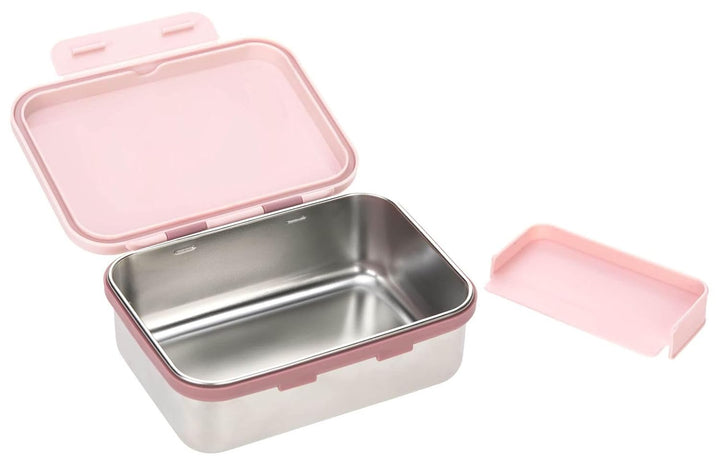 LÄSSIG Kinder Brotdose Edelstahl Lunchbox Frühstücksbox nachhaltig Kindergarten Schule/Adventure Tip