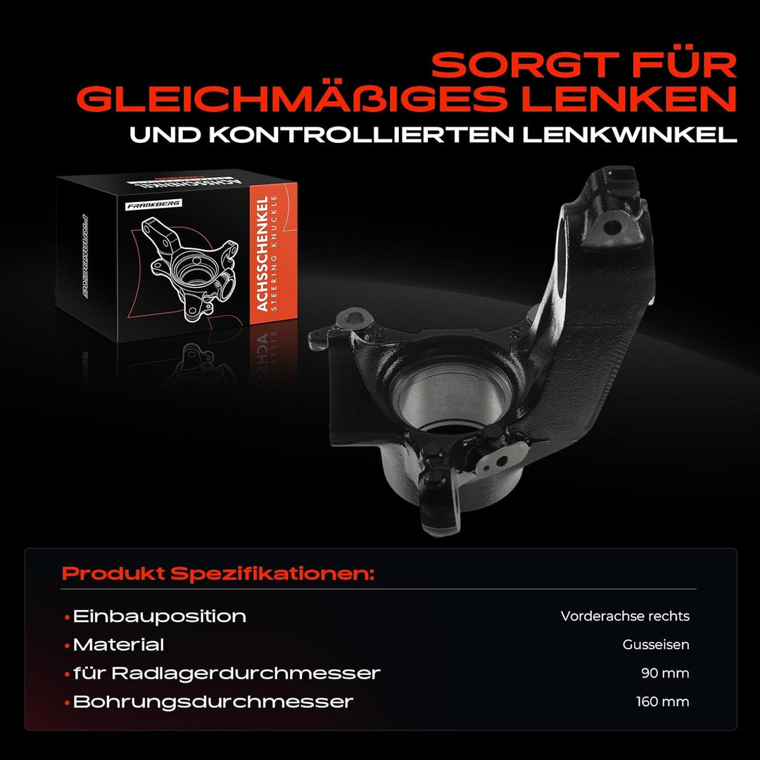 Achsschenkel Radlager Vorne Rechts für Jumper Ducato 250 Boxer 2006-2011 3647A0