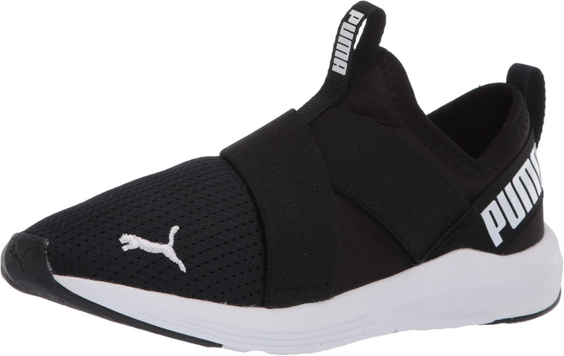 PUMA Damen Prowl Slip On Cross Trainer Sneaker 37 EU Schwarz Weiss, 37 EU Schwarz Weiss