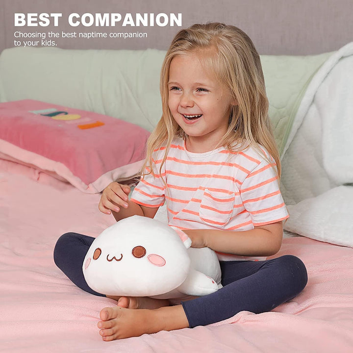 shownicer Plüschtier Katze Kuscheltier Stofftier Kawaii Katze Plüsch, Kätzchen Plüschkissen Spielzeu