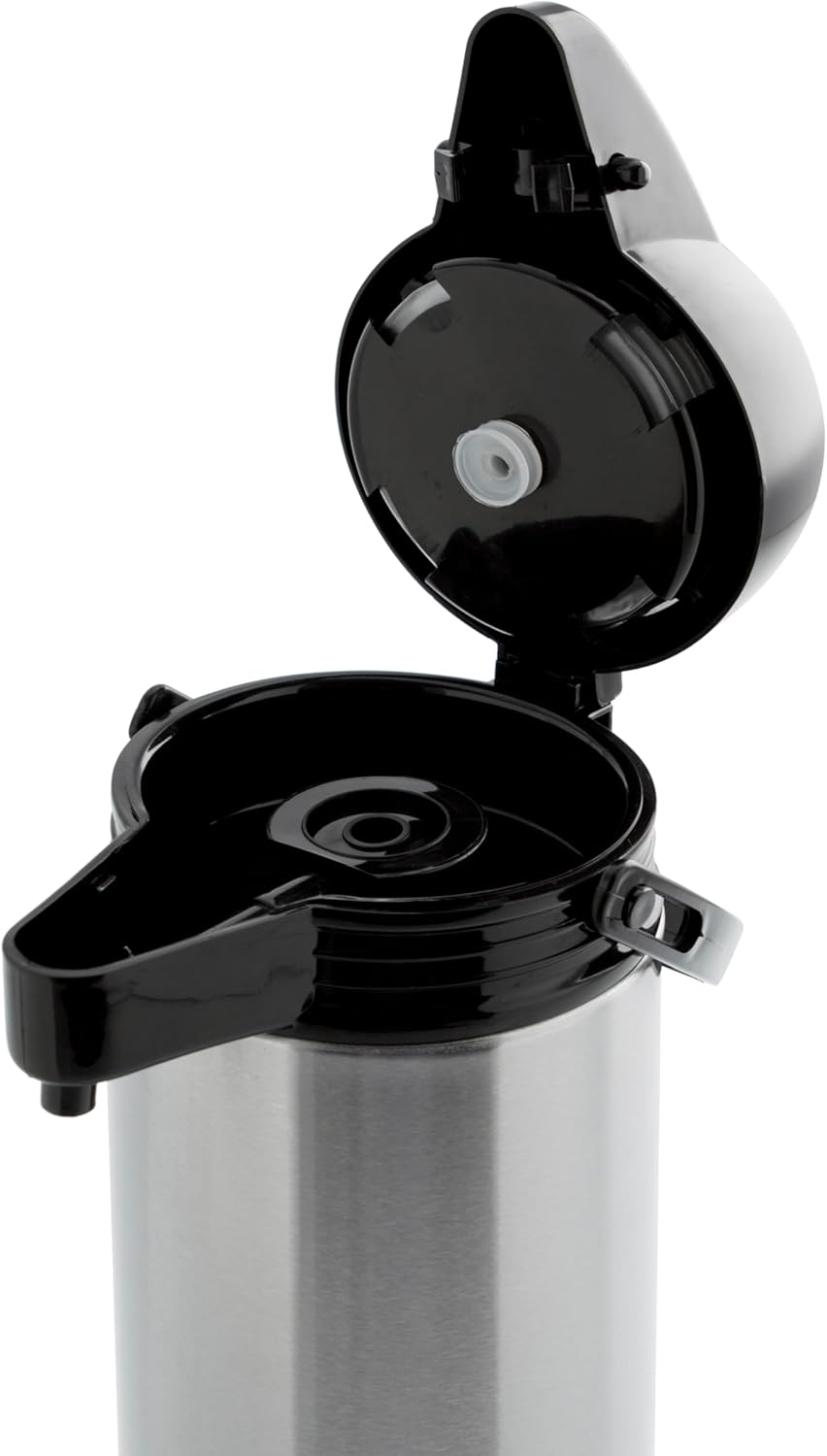 Quid Xylon Thermoskanne, Edelstahl, 1,9 l, Stahl (Packung mit 2) 1,9L (Packung mit 2), 1,9L (Packung