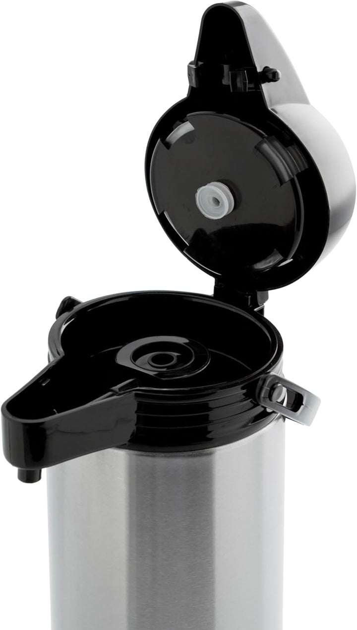 Quid Xylon Thermoskanne, Edelstahl, 1,9 l, Stahl 1900 ml, 1900 ml