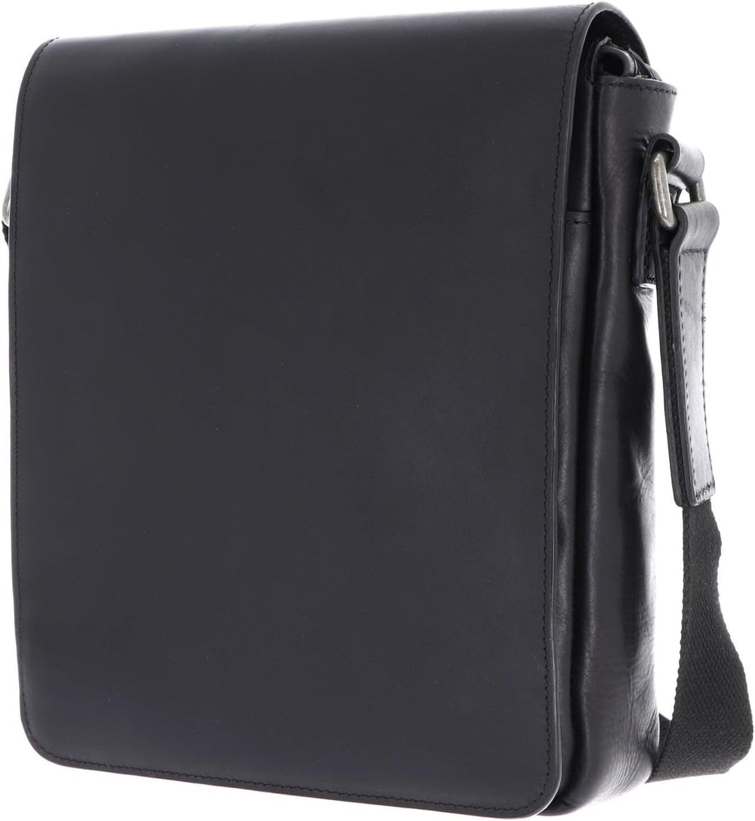 Leonhard Heyden Roma Umhängetasche 26 cm Schwarz, Schwarz