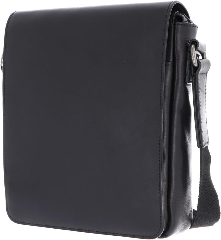 Leonhard Heyden Roma Umhängetasche 26 cm Schwarz, Schwarz