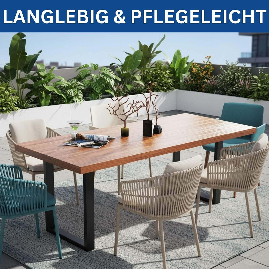 DanDiBo 2X Tischbeine Metall Schwarz 72 x 62 cm Tischgestell Höhenverstellbar 96662 Tischfüsse Möbel