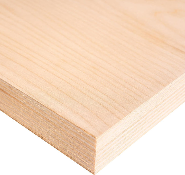 Creative Deco 5 x A4 Sperrholzplatte 15mm | 300 x 210 (+/- 0,5) mm | Birkensperrholz Dünne Holz-Zusc