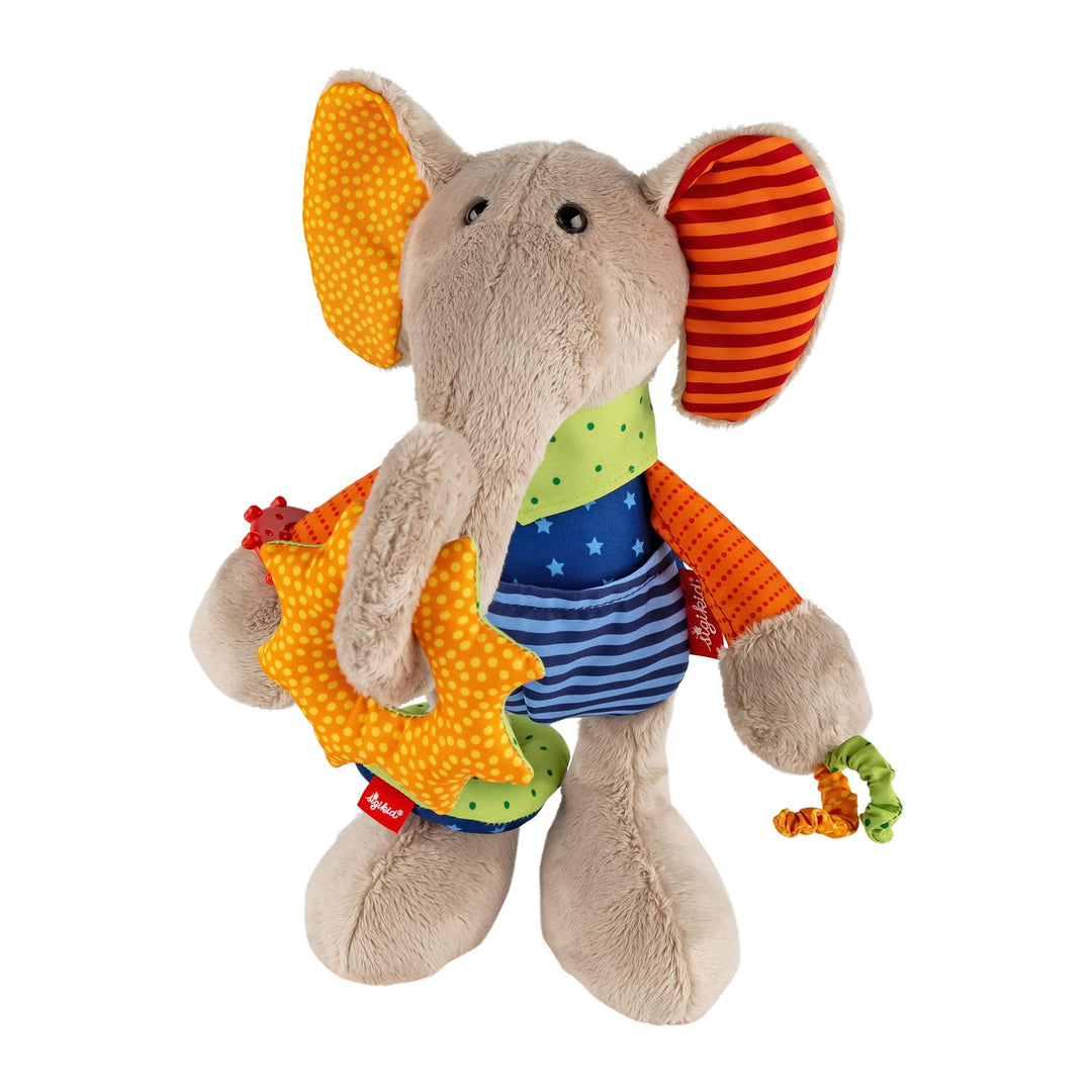 SIGIKID 40863 Aktiv-Elefant Baby Activity PlayQ Mädchen und Jungen Babyspielzeug empfohlen ab 3 Mona