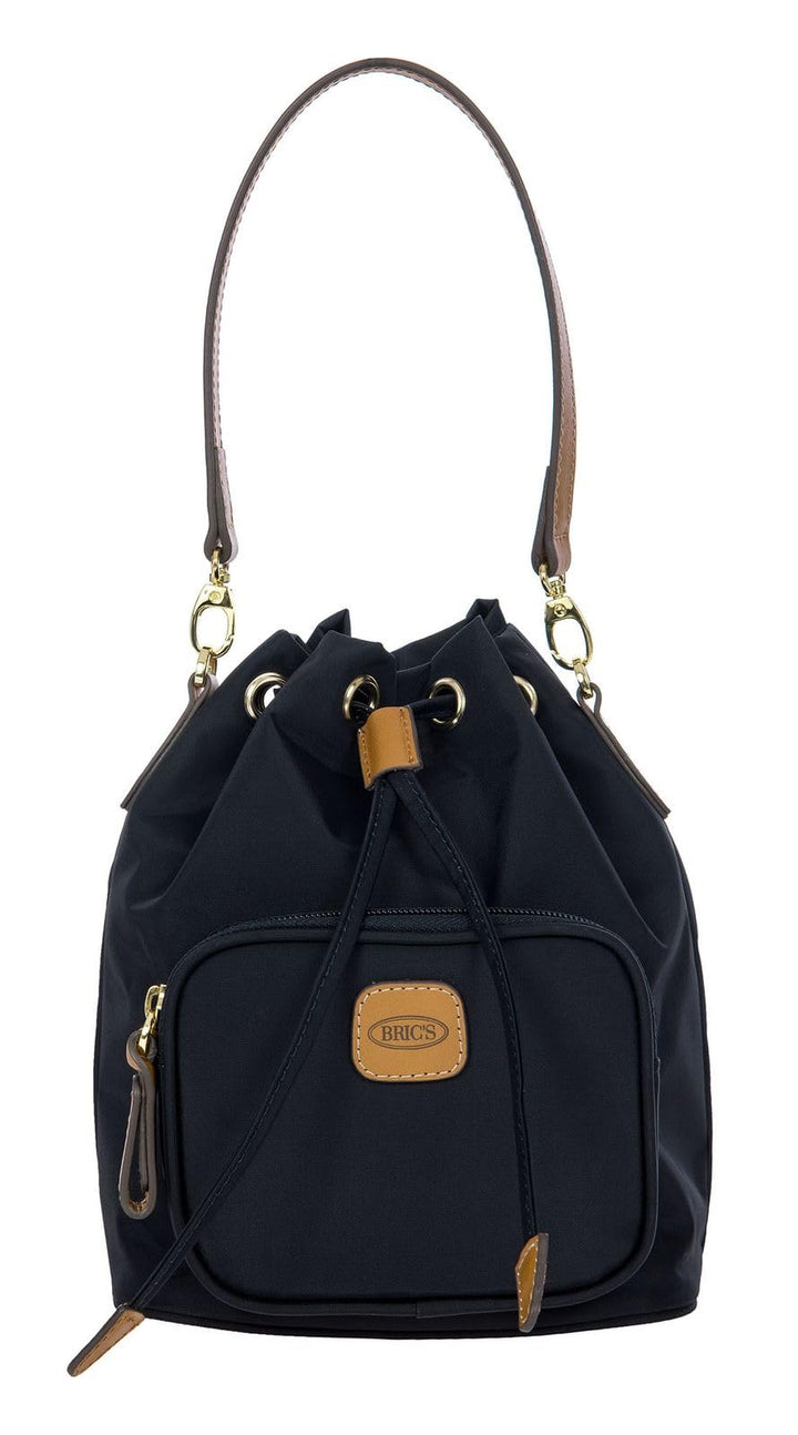 Bric's - Eimerförmige Tasche Aus Recyceltem Nylon Ocean Blue, Ocean Blue