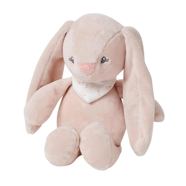 Nattou Mini-Kuscheltier aus und Polyester, Kaninchen Pomme, Integrierte Rassel, Ca. 20 cm, Alice und