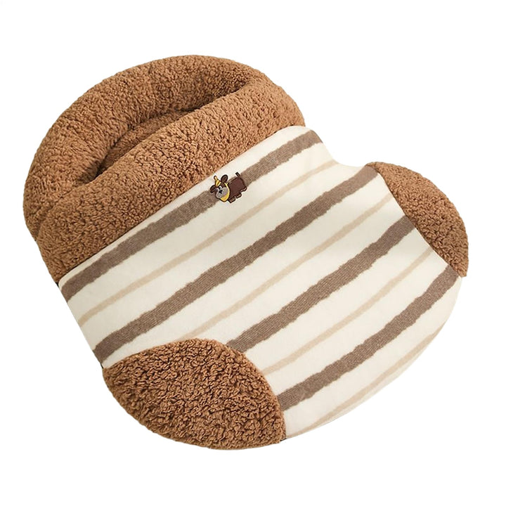 Katze Schlafsack - selbstwärme Plüschkätzchenbeutel | Katze Hideaway Sleeping Backdle Bags | Wrap co