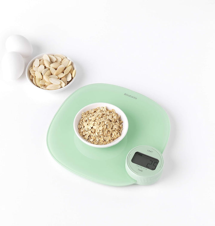 Brabantia Tasty+ Küchenwaage, Jade Grün One Size Jade Grün, One Size Jade Grün
