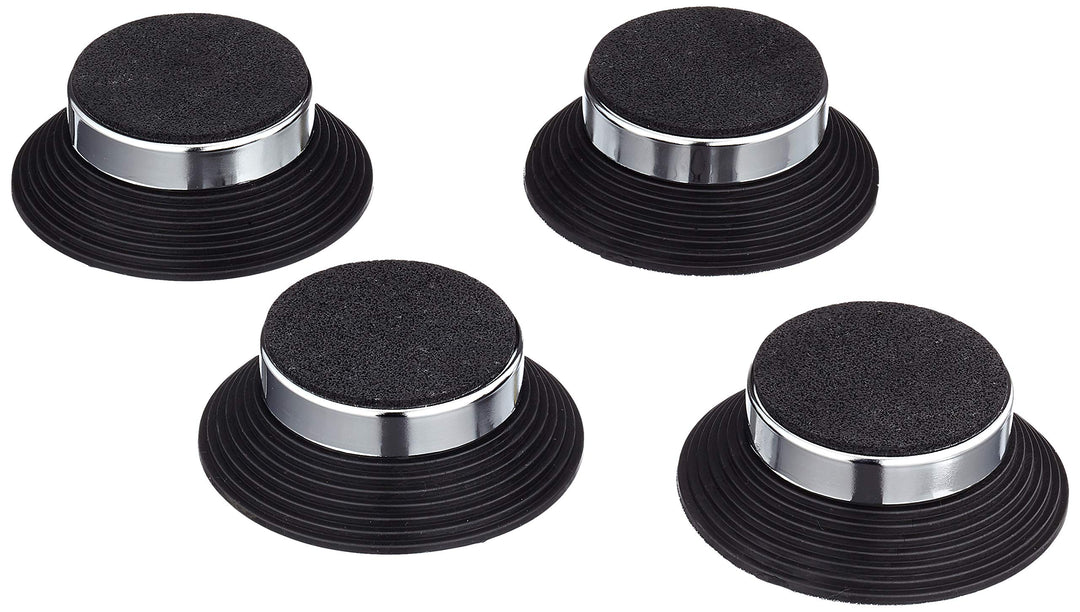 Inakustik Bolide Absorber 4er Set chrom Ø 85 mm, Stärke 30 mm (4er Set), Ø 85 mm, Stärke 30 mm (4er