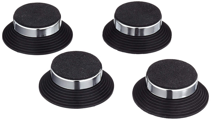 Inakustik Bolide Absorber 4er Set chrom Ø 85 mm, Stärke 30 mm (4er Set), Ø 85 mm, Stärke 30 mm (4er