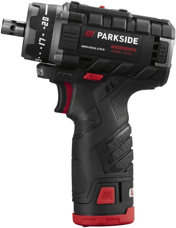 PARKSIDE PERFORMANCE® PBSPA 12 C3 Akku-Bohrschrauber 12 Volt mit 2 Geschwindigkeiten