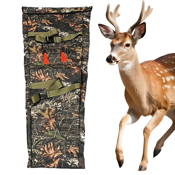 Futterbeutel Für Hirsche - Grosses Fassungsvermögen Outdoor Ausrüstung Mit Verstellbarem Gurt,Jagd W