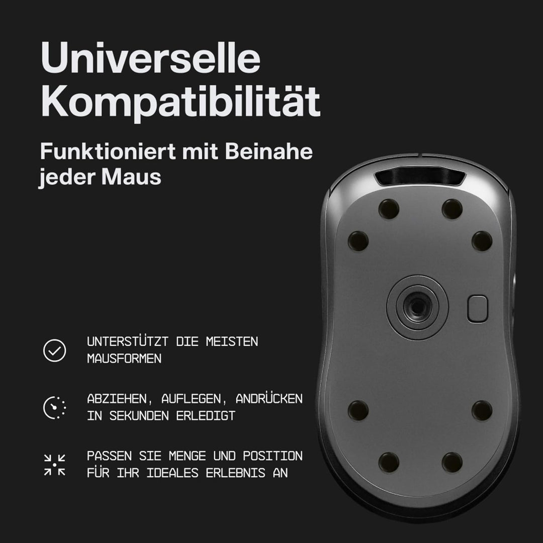 Wallhack PTFE Maus Dot-Skates | Universale Premium Skates für Gaming Mäuse | Ultra-Glattes Gleiten a