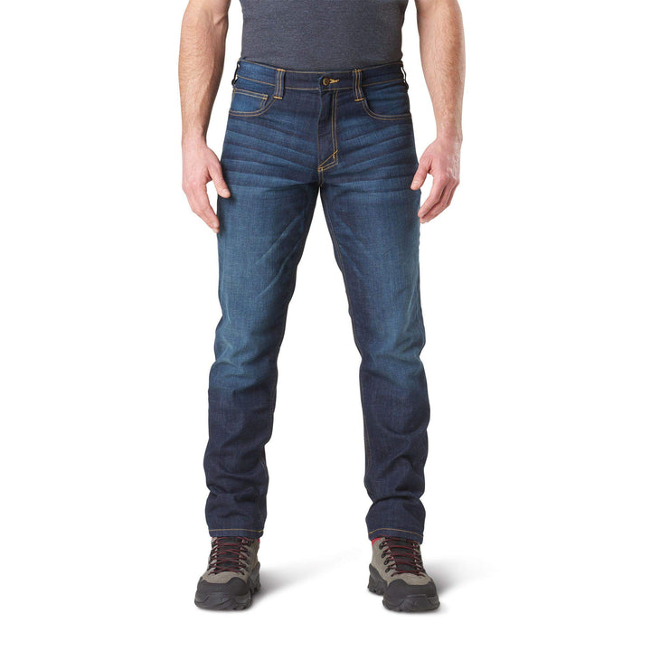 5.11 Tactical Herren 'Defender – Flex Jean – Slim 30W / 30L Dark Wash Indigo 649, 30W / 30L Dark Was