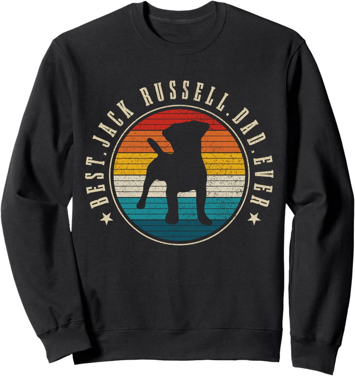 Jack Russell Terrier Vintage Hund Lustig Sweatshirt