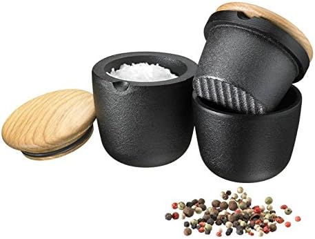 SKEPPSHULT Kräutermühle, Gusseisen, Schwarz/Braun, small