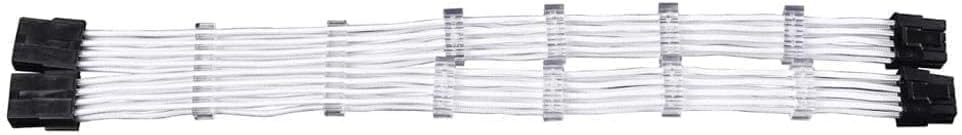 Lian Li Computer, Strom Kabel [2X ATX-Stecker 8pol. (6+2), ATX-Stecker 8pol. - 2X ATX-Stecker 8pol.